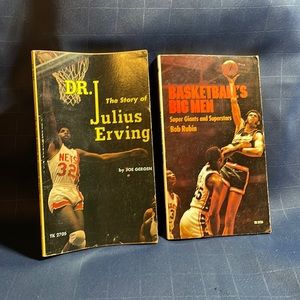 VTG Scholastic Books ‘Basketball’s Big Men’ & ‘The Story of Dr J, Julius Erving’